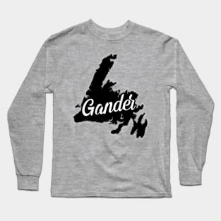 Gander || Newfoundland and Labrador || Gift || Souvenir || Long Sleeve T-Shirt